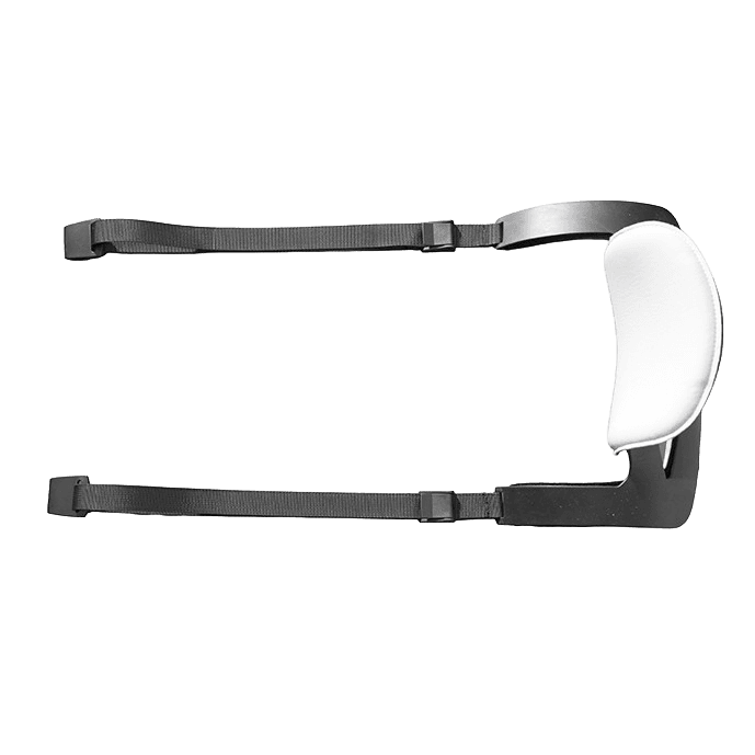 Vue de dessus du support cervical Colette