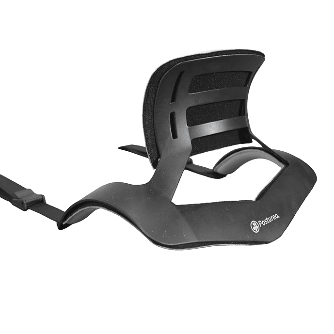 Vue de dessous du support cervical Colette